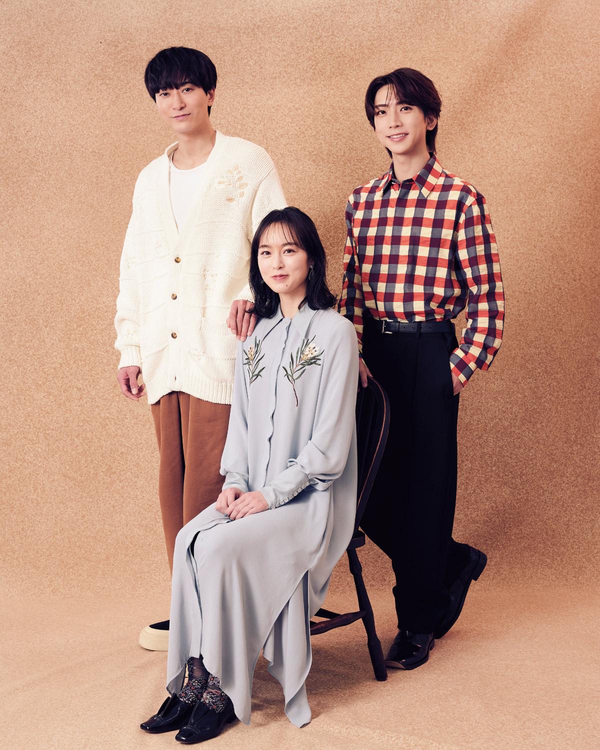 浅香航大・朝倉あき・鈴木大河、座談会｜ドラマストリーム「三人夫婦」で模索する令和の新たな男女の幸せの形