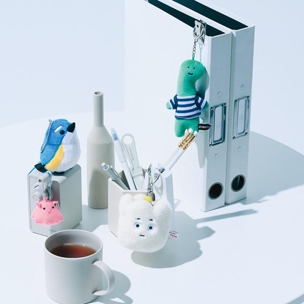 バッグにぶら下げればいつでも一緒！ むぎゅっとキーリング・キーホルダー8選