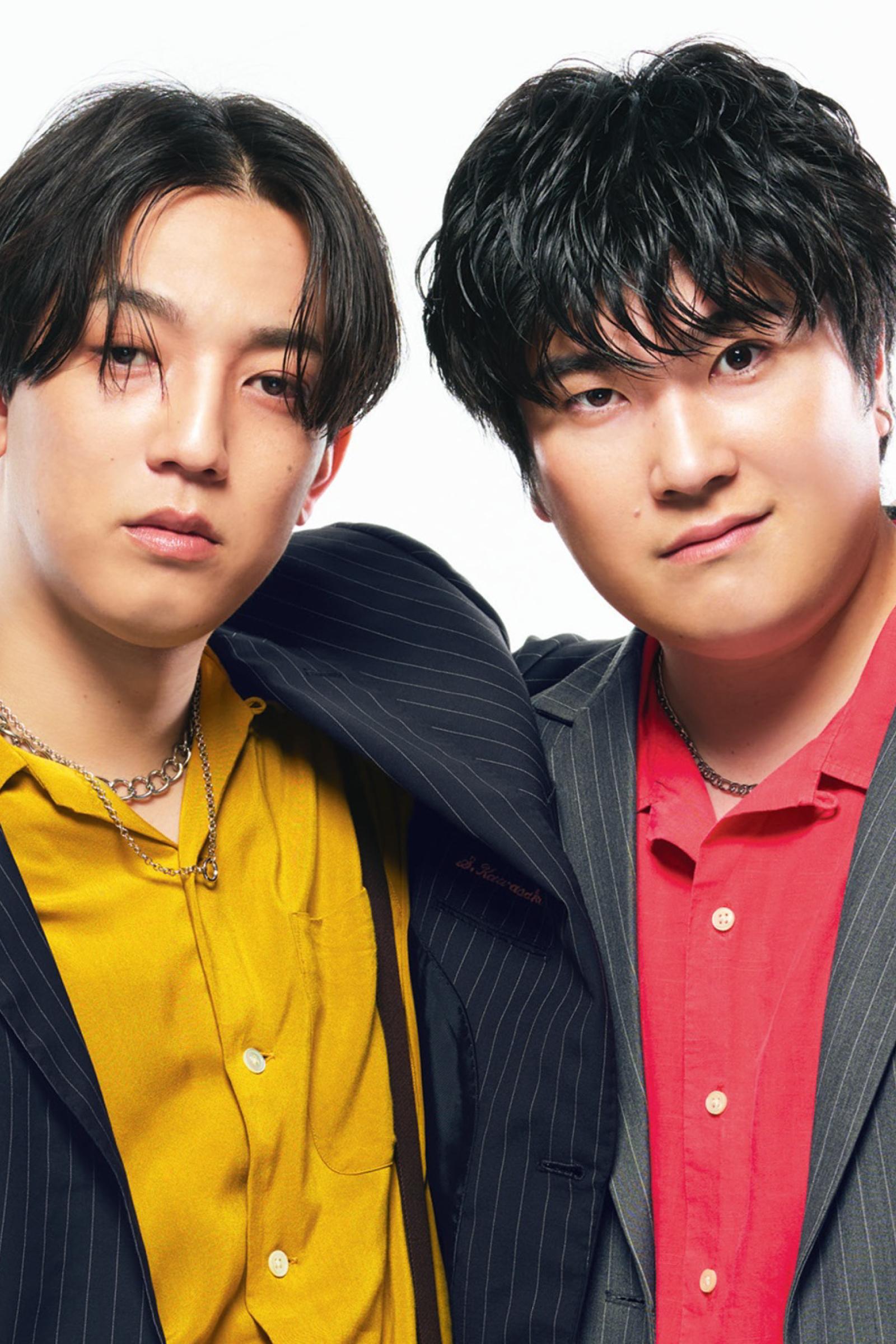 大阪の注目コンビ・例えば炎、「最初はそういうネタライブかと思った」“艶バディ”メイクに挑戦！｜ #美ジュ-1グランプリ