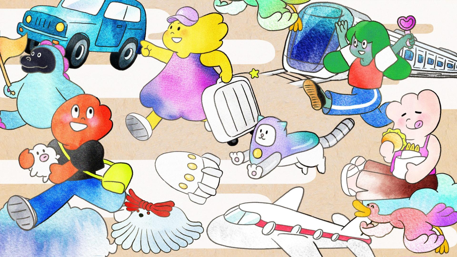 好きなあの子に会いに行く！ キャラ旅。