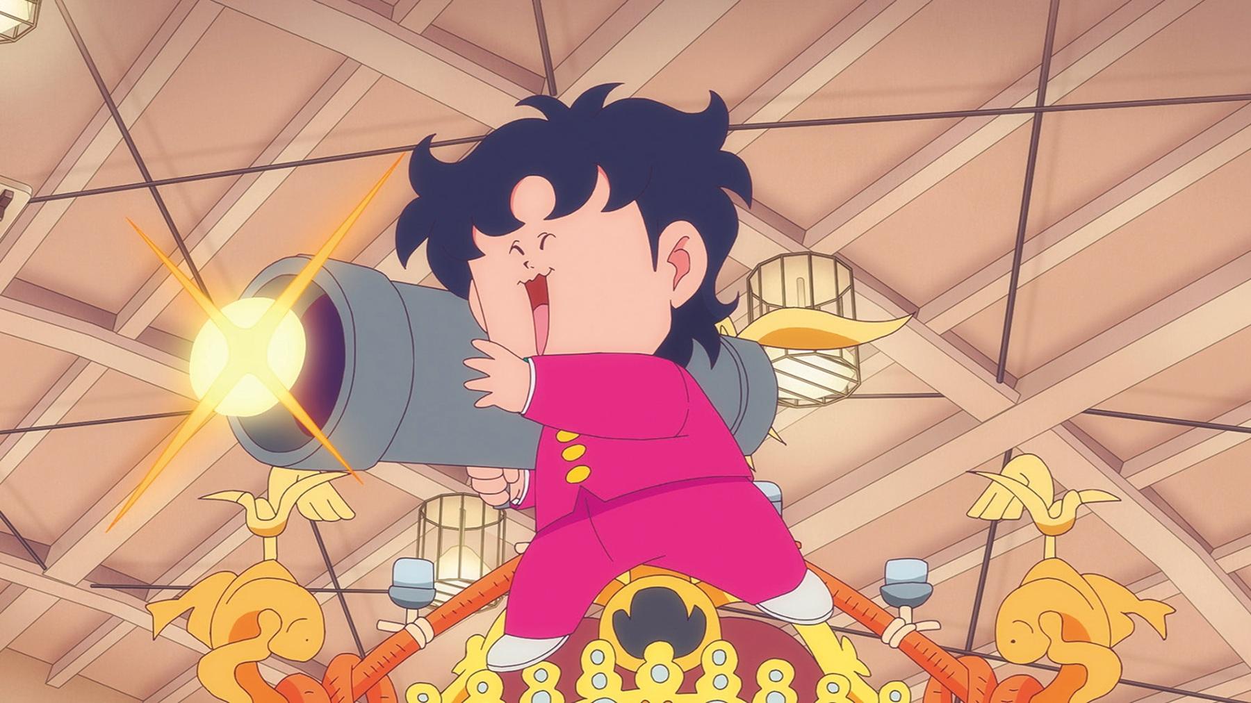 縦横無尽に繰り広げられるギャグの連発。『ハイスクール！奇面組』が再アニメ化