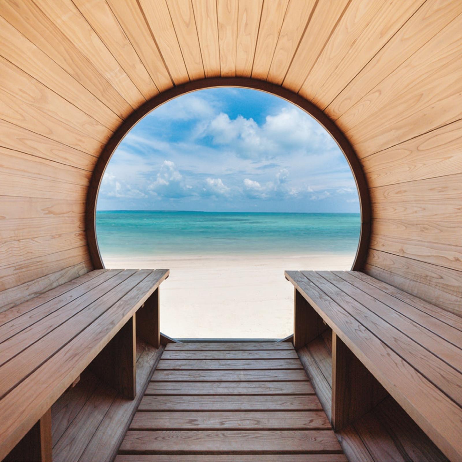 景色からのヒーリングをかけ算！ 景色とサウナを同時に満喫できる“最高のサウナ窓”