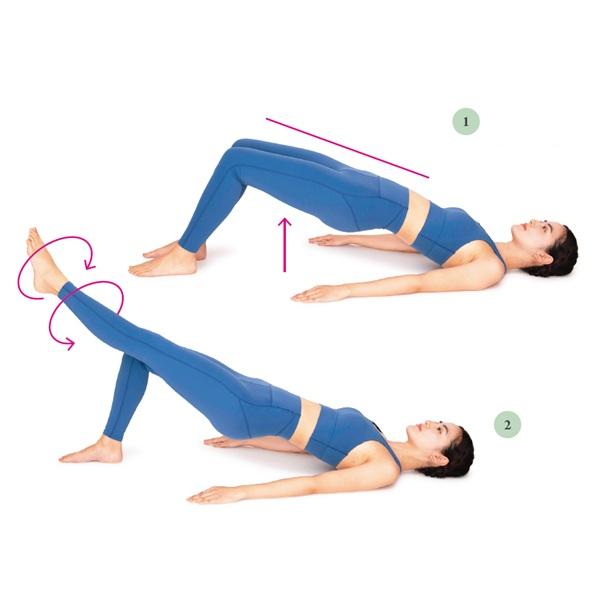 股関節の可動性を簡単にチェック! 朝の下半身引き締めルーティン