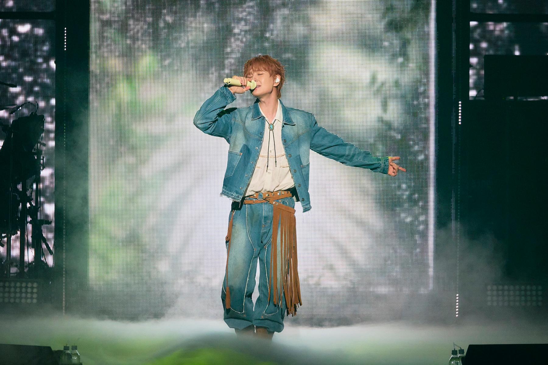 SHINeeのONEW、約3年ぶりに⽇本武道館に凱旋! 「おかえり!」で迎えるファンとより近い距離で⾳楽を届ける。