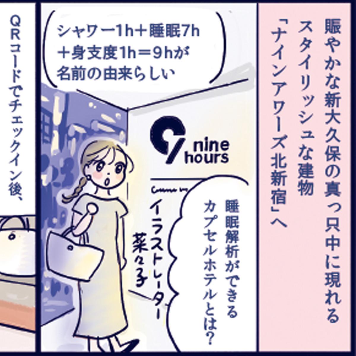 イラストレーター・菜々子さんが、最新の睡眠解析を体験!